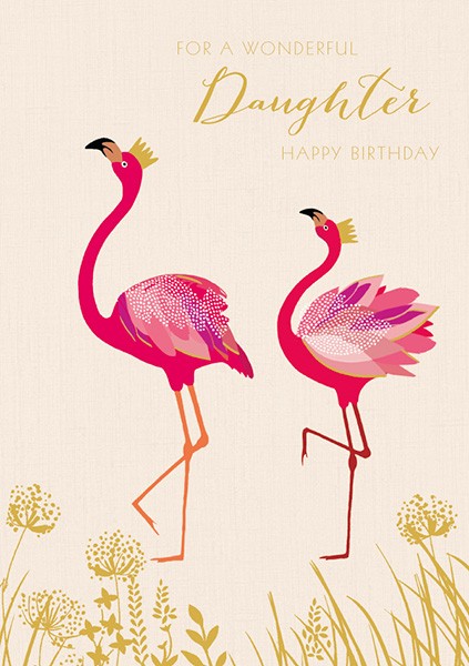 Daughter Birthday Card By Sara Miller London - Vibrant Home